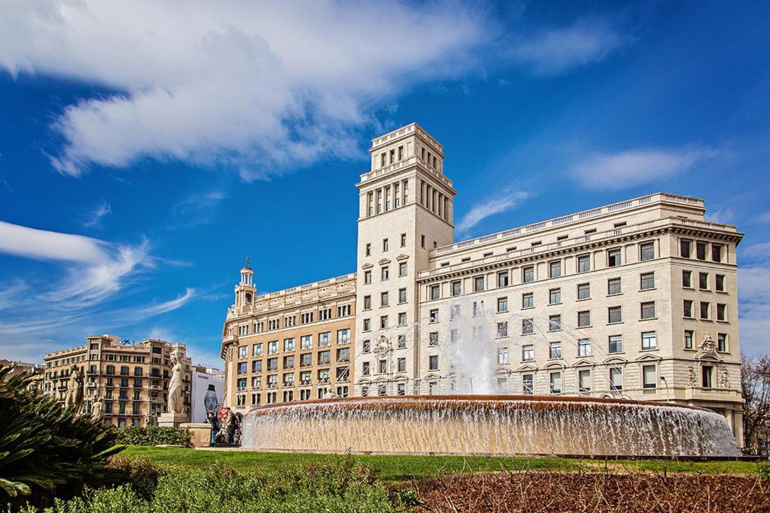 Ferienwohnung Plaza Catalunya Barcelona Exterior foto